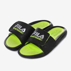 Fila Slick Energizez - Miesten Sandaalit - Lime/Valkoinen | FI-97058